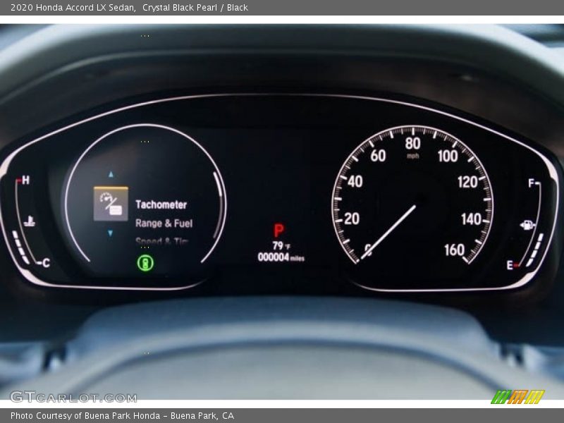 Crystal Black Pearl / Black 2020 Honda Accord LX Sedan