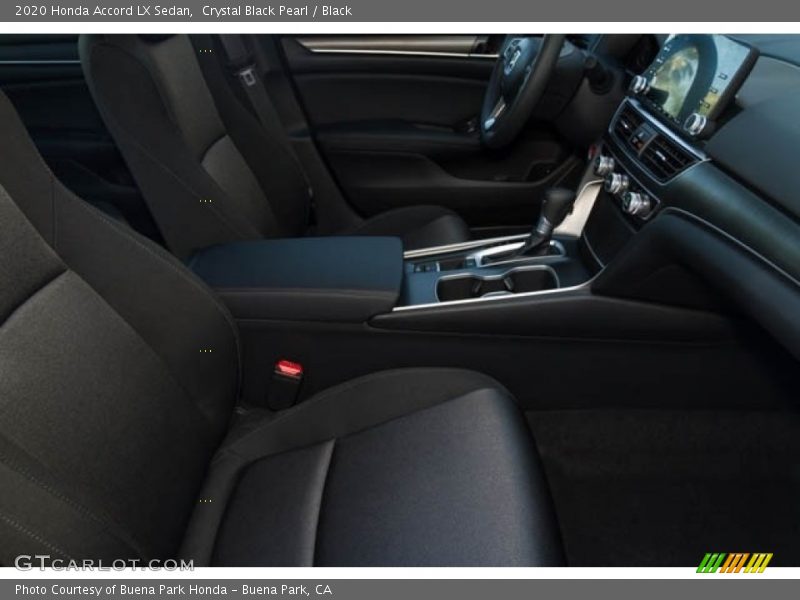 Crystal Black Pearl / Black 2020 Honda Accord LX Sedan