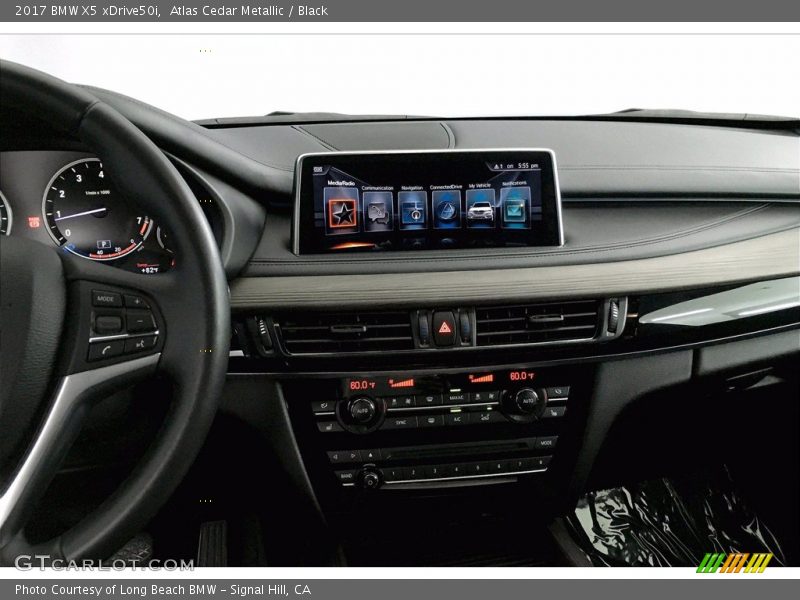 Atlas Cedar Metallic / Black 2017 BMW X5 xDrive50i