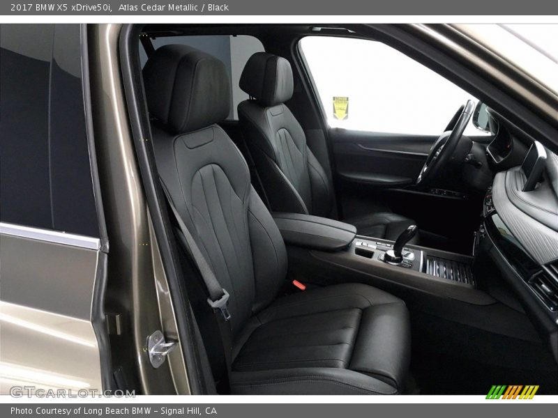 Atlas Cedar Metallic / Black 2017 BMW X5 xDrive50i
