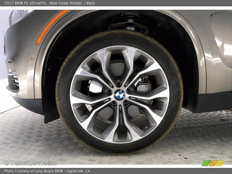 Atlas Cedar Metallic / Black 2017 BMW X5 xDrive50i