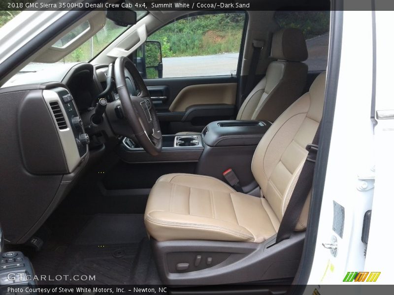  2018 Sierra 3500HD Denali Crew Cab 4x4 Cocoa/­Dark Sand Interior