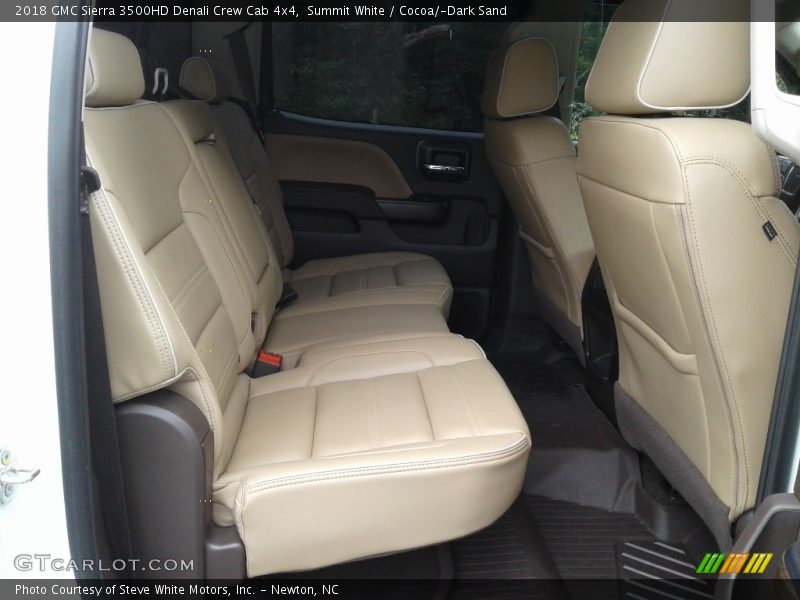 Rear Seat of 2018 Sierra 3500HD Denali Crew Cab 4x4