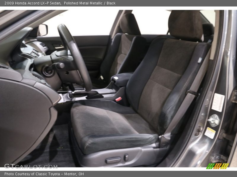 Polished Metal Metallic / Black 2009 Honda Accord LX-P Sedan