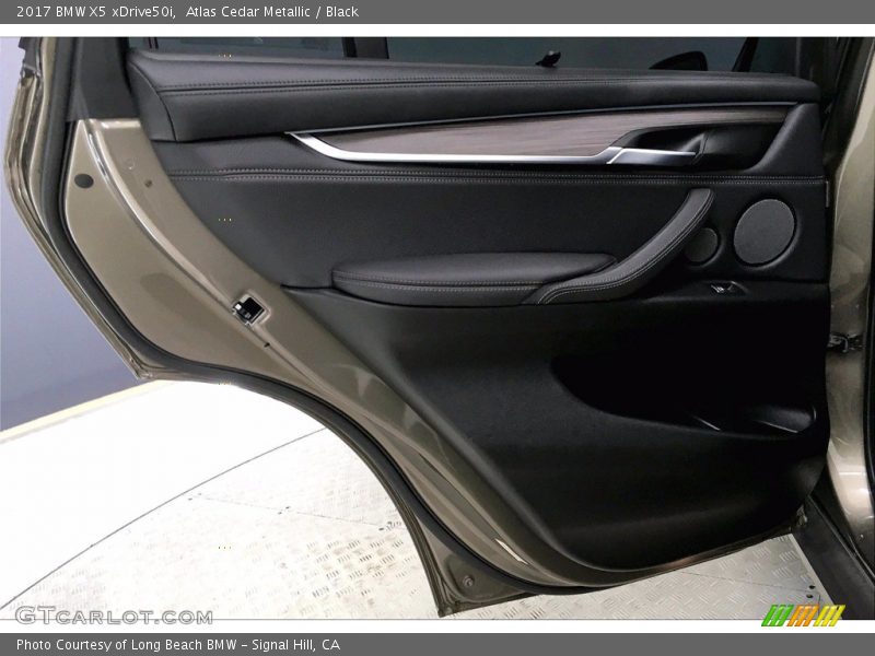 Atlas Cedar Metallic / Black 2017 BMW X5 xDrive50i