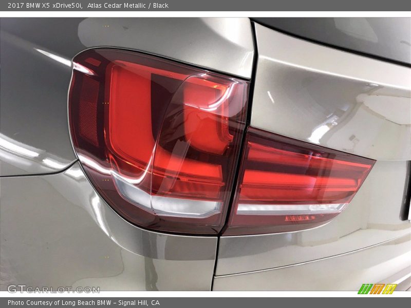 Atlas Cedar Metallic / Black 2017 BMW X5 xDrive50i