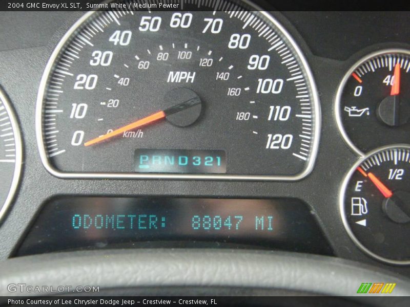 Summit White / Medium Pewter 2004 GMC Envoy XL SLT