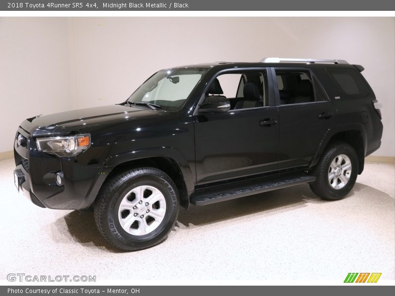 Midnight Black Metallic / Black 2018 Toyota 4Runner SR5 4x4