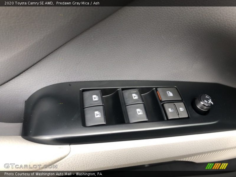 Predawn Gray Mica / Ash 2020 Toyota Camry SE AWD