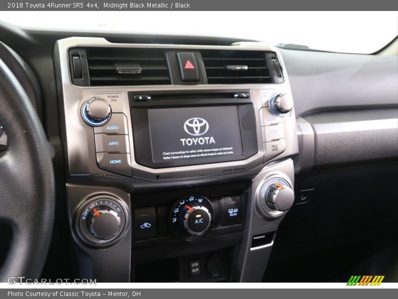 Midnight Black Metallic / Black 2018 Toyota 4Runner SR5 4x4