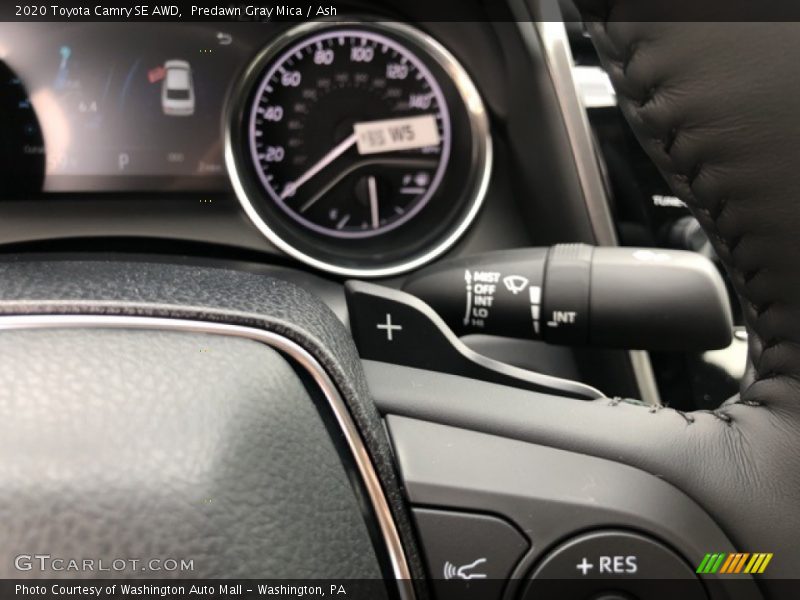 Predawn Gray Mica / Ash 2020 Toyota Camry SE AWD