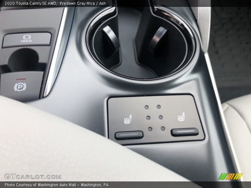 Predawn Gray Mica / Ash 2020 Toyota Camry SE AWD