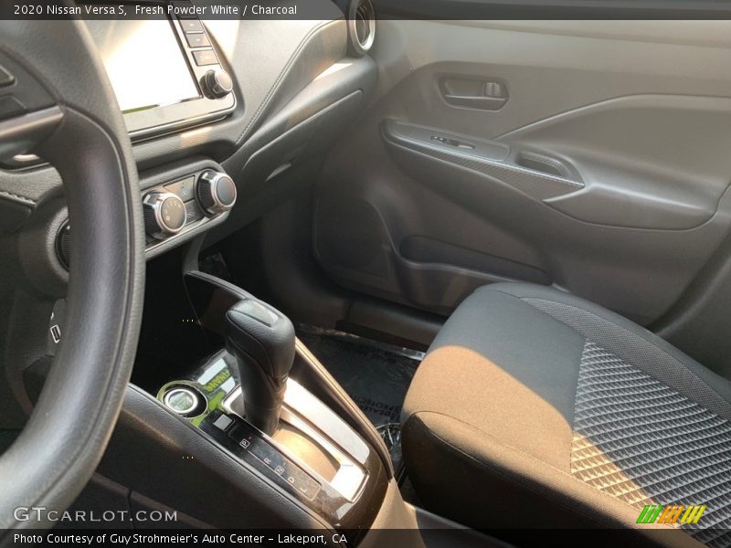 Fresh Powder White / Charcoal 2020 Nissan Versa S