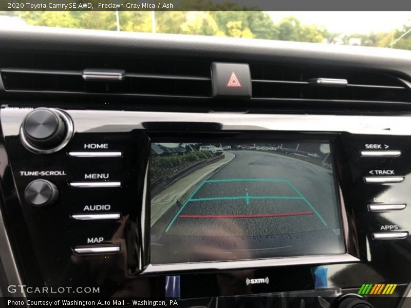 Predawn Gray Mica / Ash 2020 Toyota Camry SE AWD