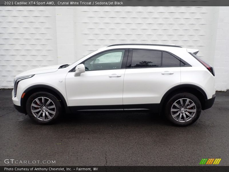  2021 XT4 Sport AWD Crystal White Tricoat