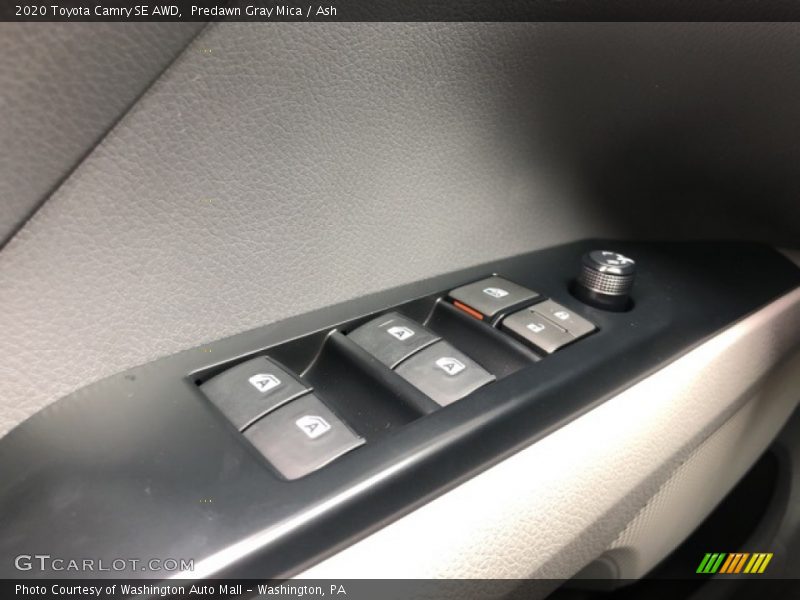 Predawn Gray Mica / Ash 2020 Toyota Camry SE AWD