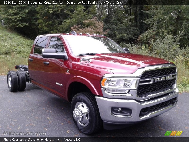 Delmonico Red Pearl / Black/Diesel Gray 2020 Ram 3500 Tradesman Crew Cab 4x4