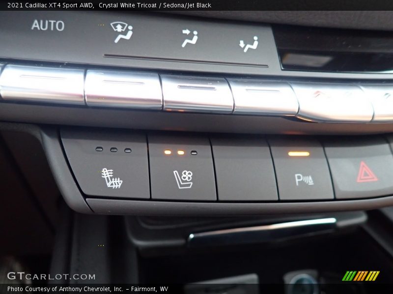 Controls of 2021 XT4 Sport AWD