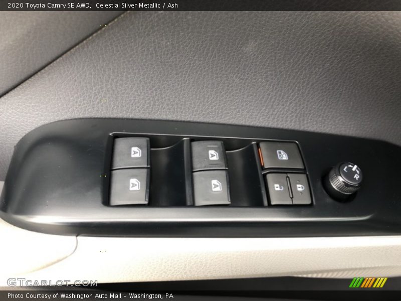 Celestial Silver Metallic / Ash 2020 Toyota Camry SE AWD
