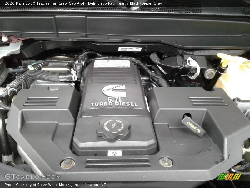 Delmonico Red Pearl / Black/Diesel Gray 2020 Ram 3500 Tradesman Crew Cab 4x4