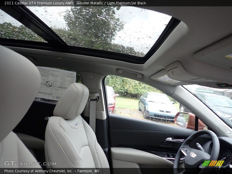 Sunroof of 2021 XT4 Premium Luxury AWD