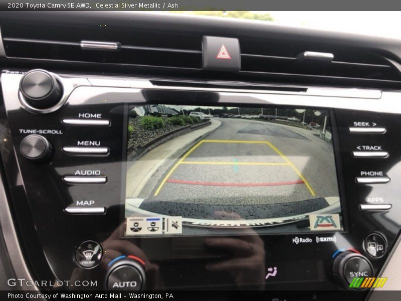 Celestial Silver Metallic / Ash 2020 Toyota Camry SE AWD