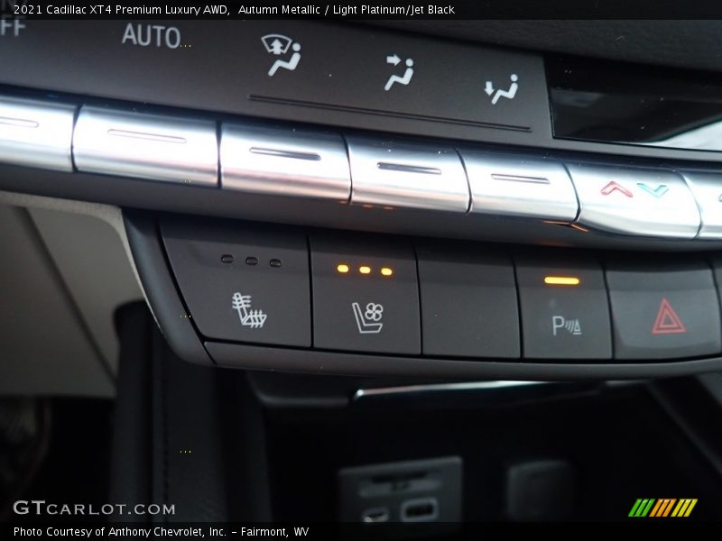 Controls of 2021 XT4 Premium Luxury AWD