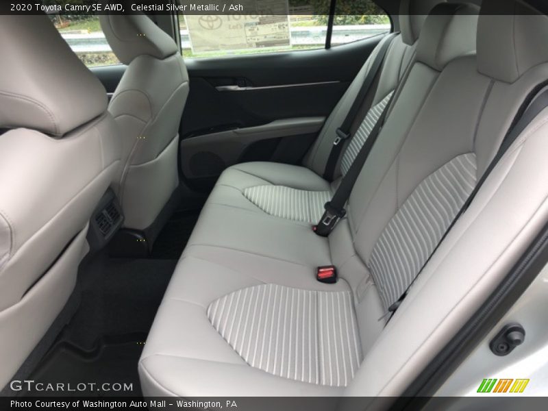 Celestial Silver Metallic / Ash 2020 Toyota Camry SE AWD