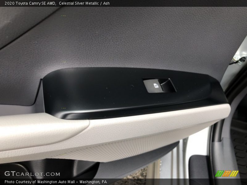Celestial Silver Metallic / Ash 2020 Toyota Camry SE AWD