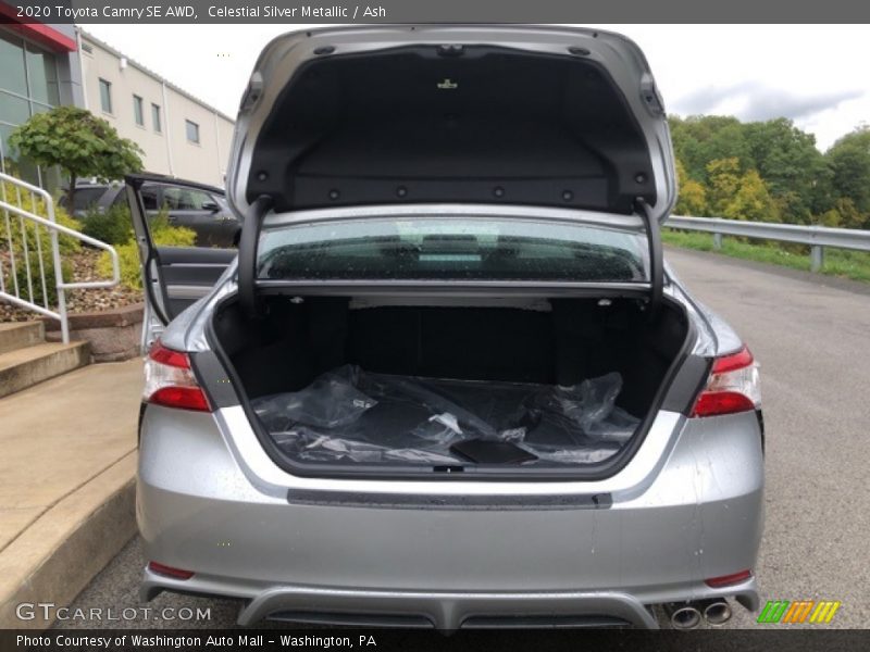 Celestial Silver Metallic / Ash 2020 Toyota Camry SE AWD