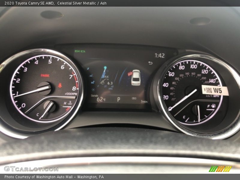  2020 Camry SE AWD SE AWD Gauges