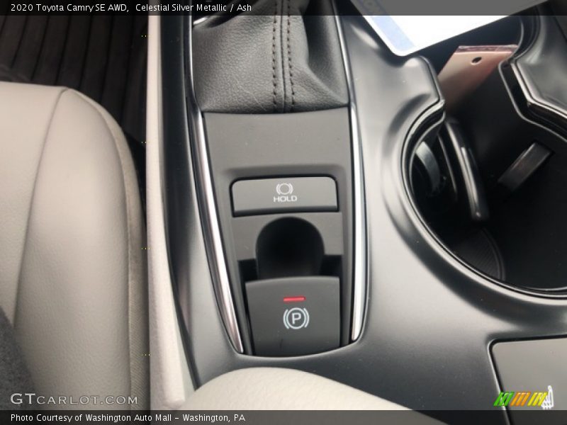 Celestial Silver Metallic / Ash 2020 Toyota Camry SE AWD