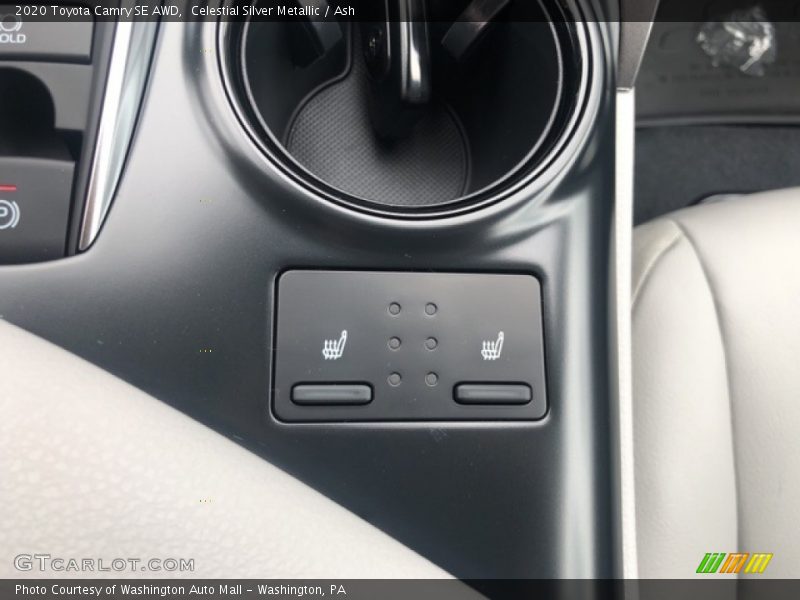 Celestial Silver Metallic / Ash 2020 Toyota Camry SE AWD