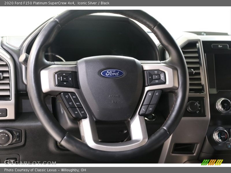 Iconic Silver / Black 2020 Ford F150 Platinum SuperCrew 4x4