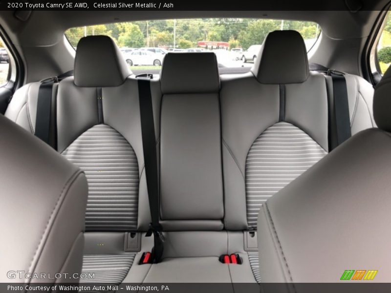Rear Seat of 2020 Camry SE AWD