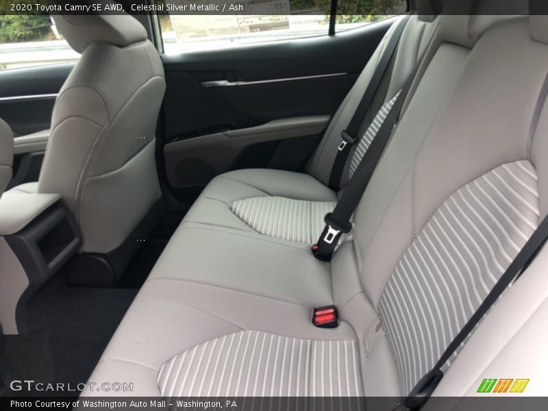 Celestial Silver Metallic / Ash 2020 Toyota Camry SE AWD