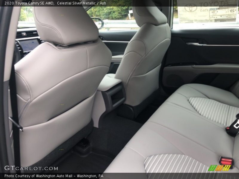 Celestial Silver Metallic / Ash 2020 Toyota Camry SE AWD
