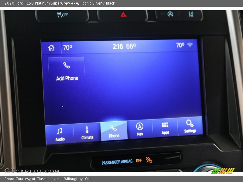 Iconic Silver / Black 2020 Ford F150 Platinum SuperCrew 4x4
