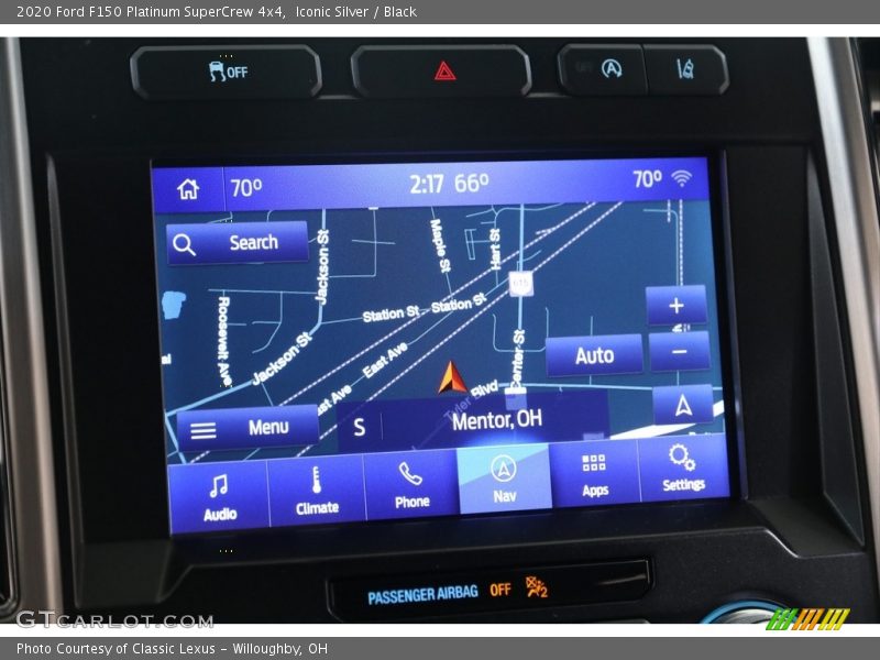 Iconic Silver / Black 2020 Ford F150 Platinum SuperCrew 4x4