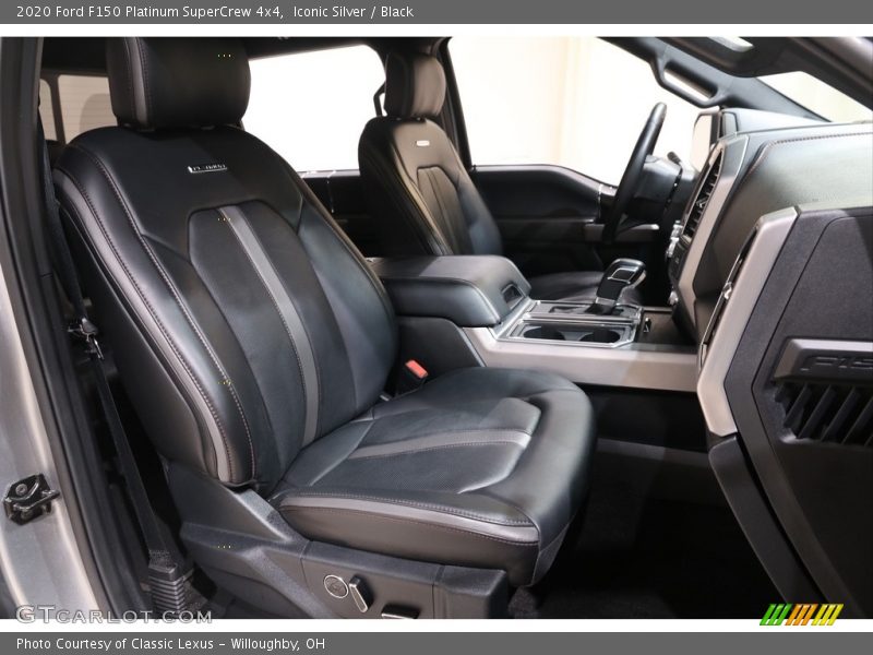 Iconic Silver / Black 2020 Ford F150 Platinum SuperCrew 4x4