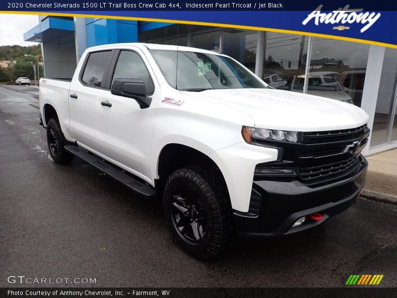 Iridescent Pearl Tricoat / Jet Black 2020 Chevrolet Silverado 1500 LT Trail Boss Crew Cab 4x4