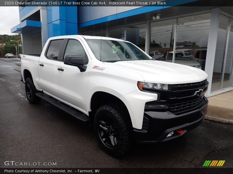 Iridescent Pearl Tricoat / Jet Black 2020 Chevrolet Silverado 1500 LT Trail Boss Crew Cab 4x4