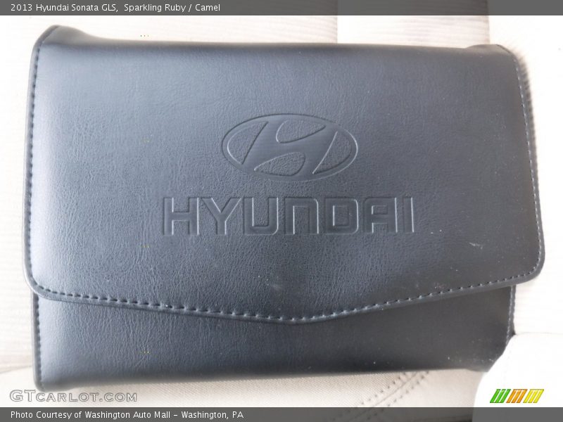 Sparkling Ruby / Camel 2013 Hyundai Sonata GLS