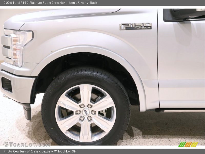Iconic Silver / Black 2020 Ford F150 Platinum SuperCrew 4x4