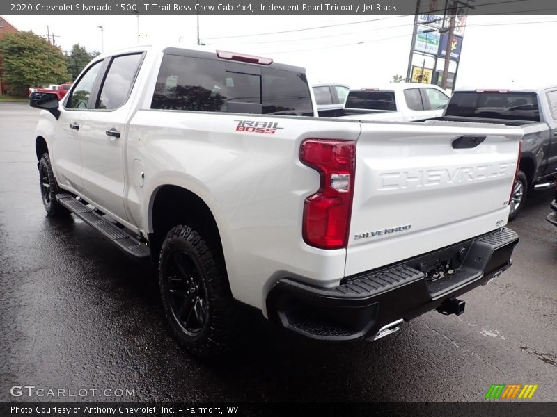 Iridescent Pearl Tricoat / Jet Black 2020 Chevrolet Silverado 1500 LT Trail Boss Crew Cab 4x4