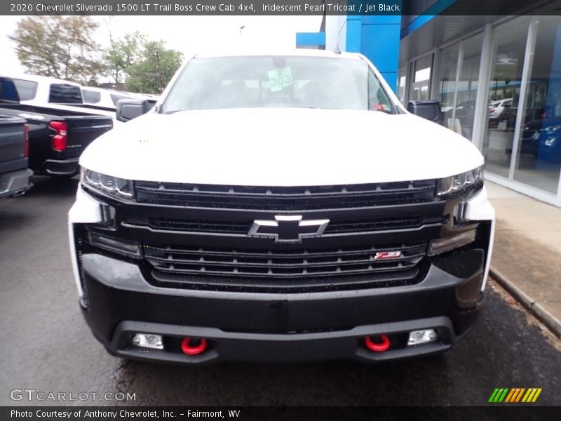 Iridescent Pearl Tricoat / Jet Black 2020 Chevrolet Silverado 1500 LT Trail Boss Crew Cab 4x4