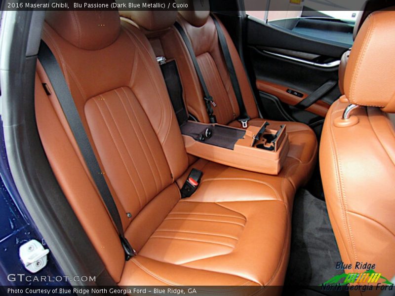 Blu Passione (Dark Blue Metallic) / Cuoio 2016 Maserati Ghibli