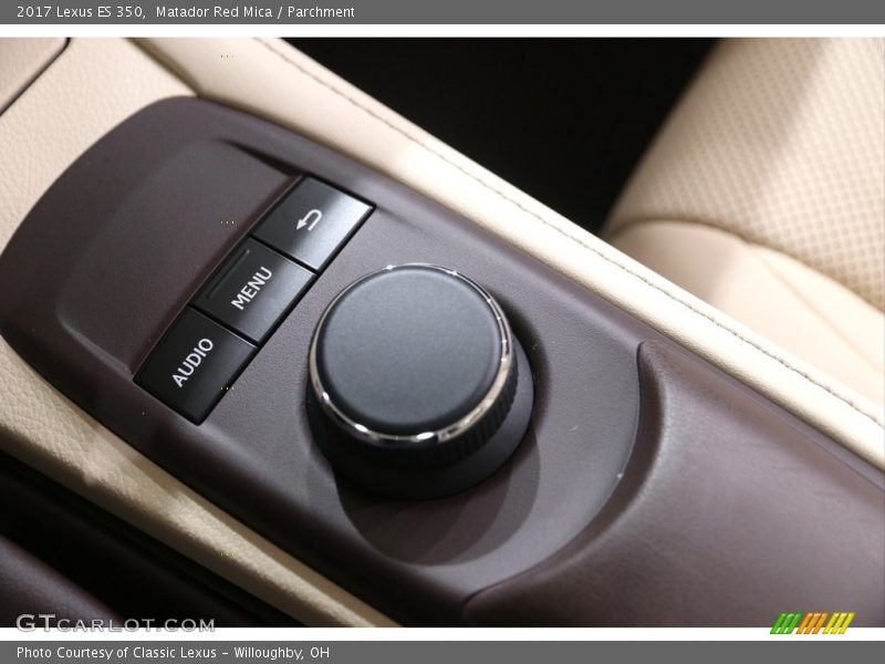 Matador Red Mica / Parchment 2017 Lexus ES 350