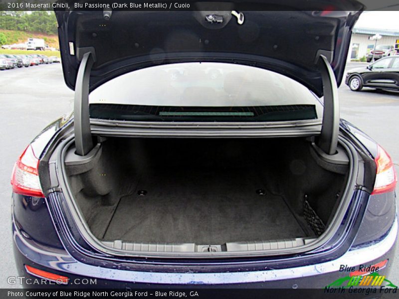 Blu Passione (Dark Blue Metallic) / Cuoio 2016 Maserati Ghibli