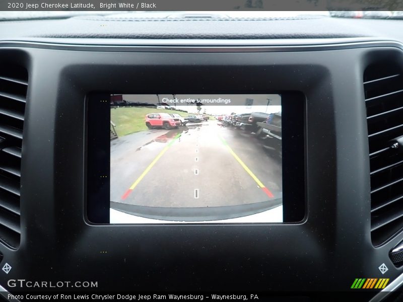 Bright White / Black 2020 Jeep Cherokee Latitude